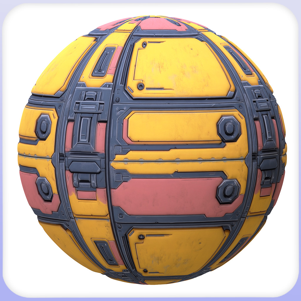 SciFi Seamless Texture Texture_5