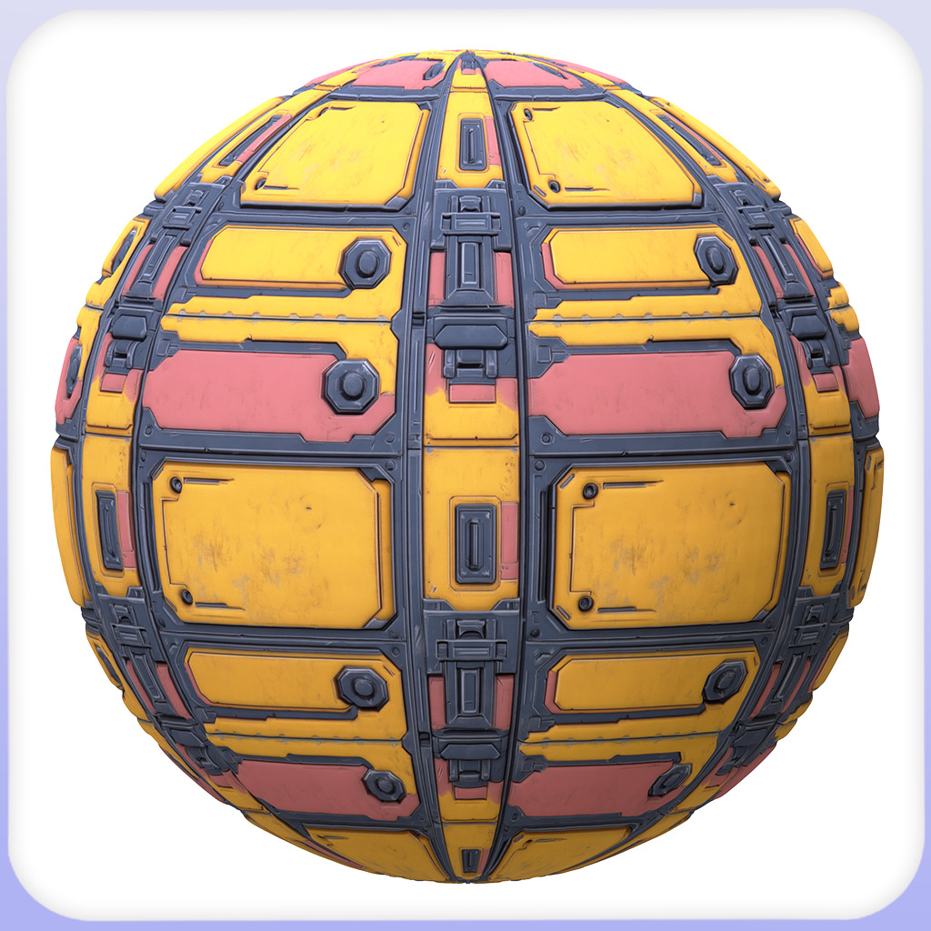 SciFi Seamless Texture Texture_2