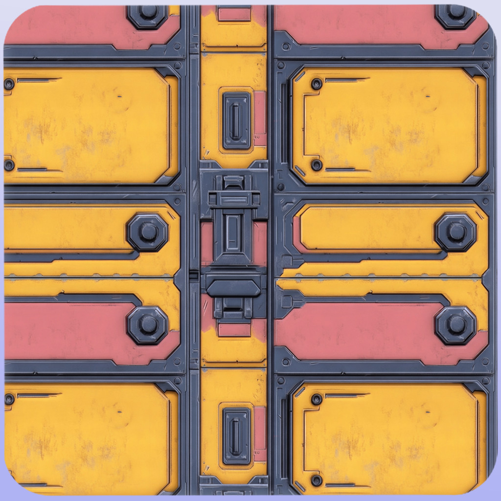 SciFi Seamless Texture Texture_4