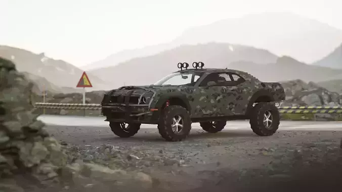 Dodge Challenger SRT Camo