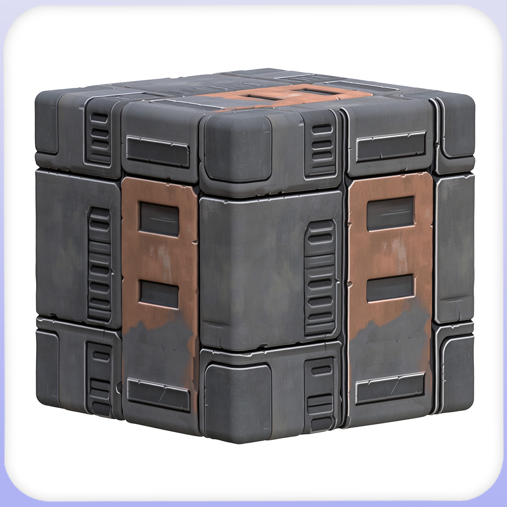 SciFi Seamless Texture Texture_3