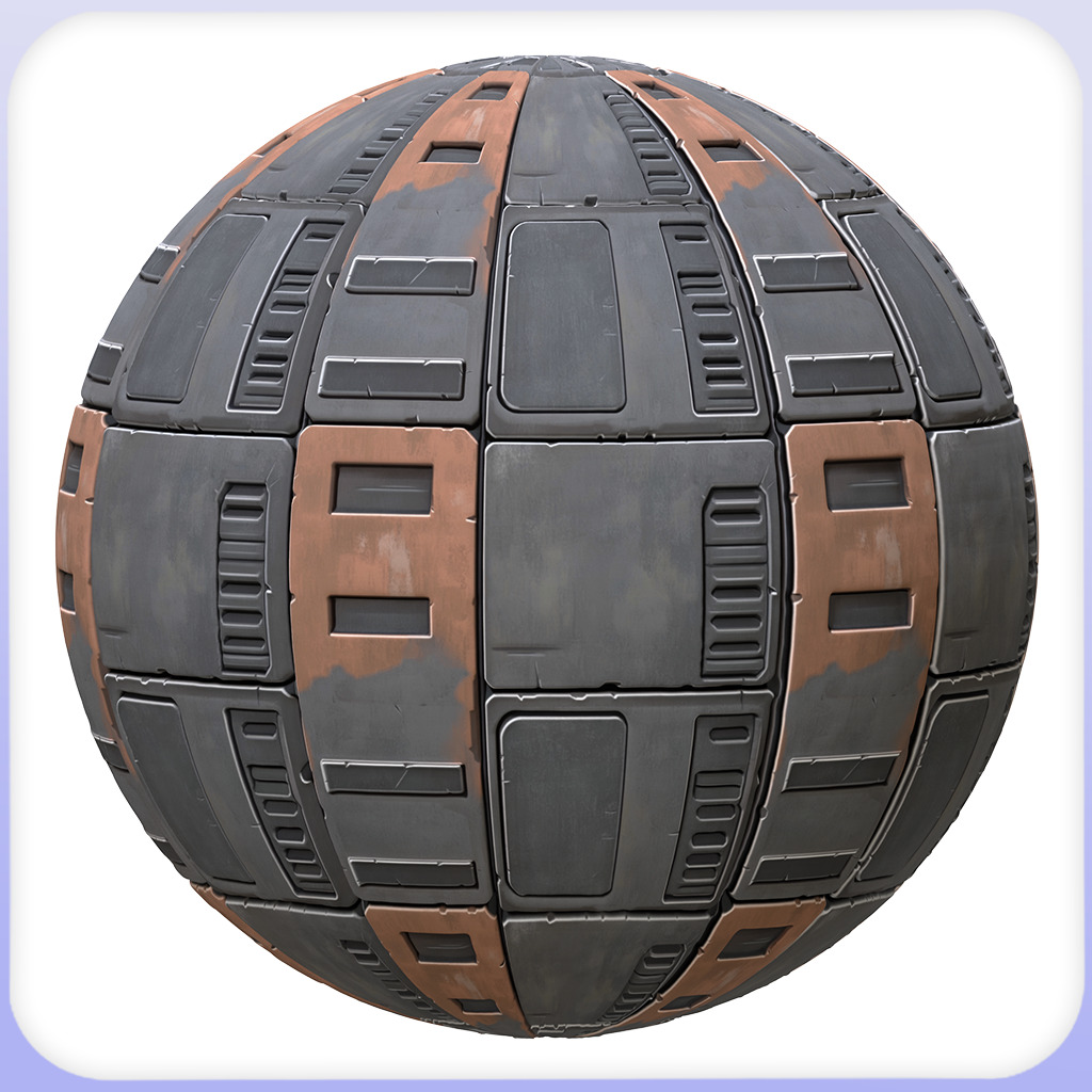 SciFi Seamless Texture Texture_5