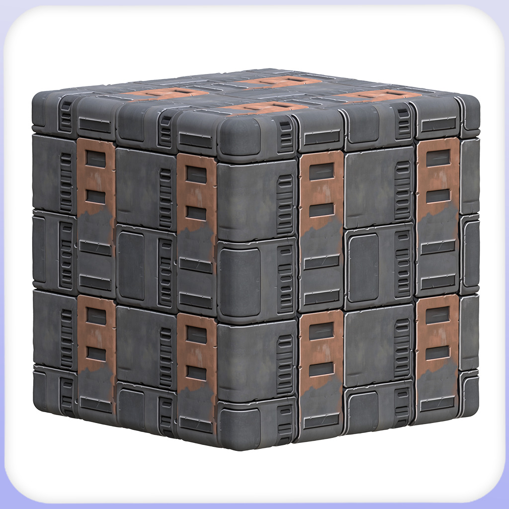 SciFi Seamless Texture Texture_6