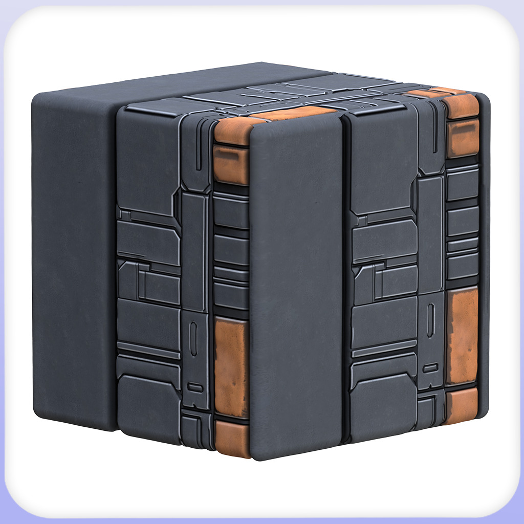 SciFi Seamless Texture Texture_3