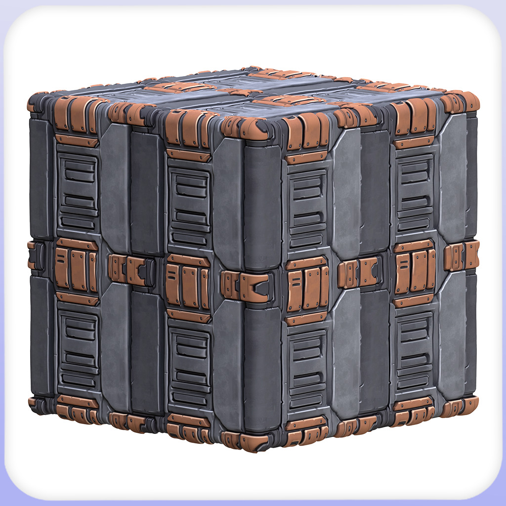 SciFi Seamless Texture Texture_2