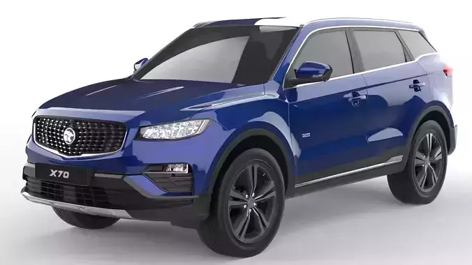 proton X70 2023 3D model