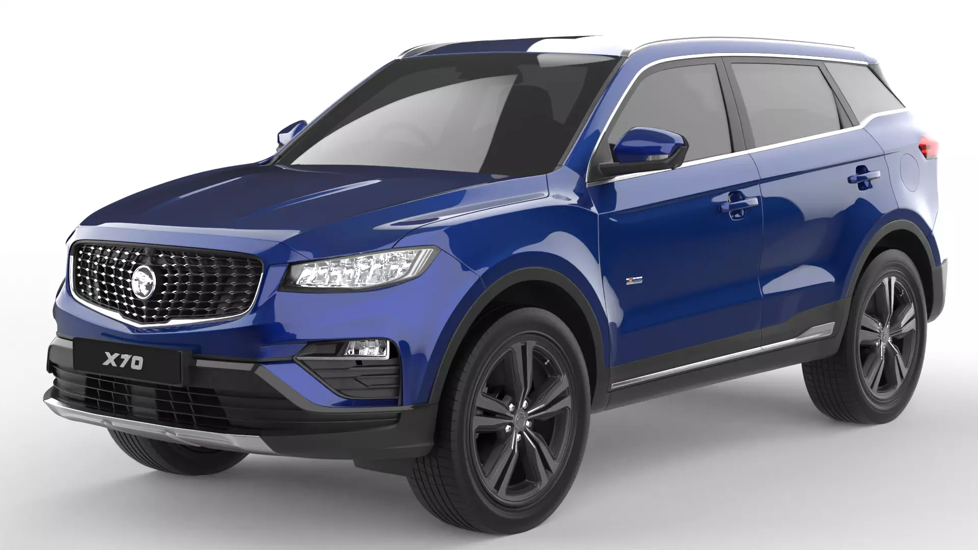 proton X70 2023 3D model_0