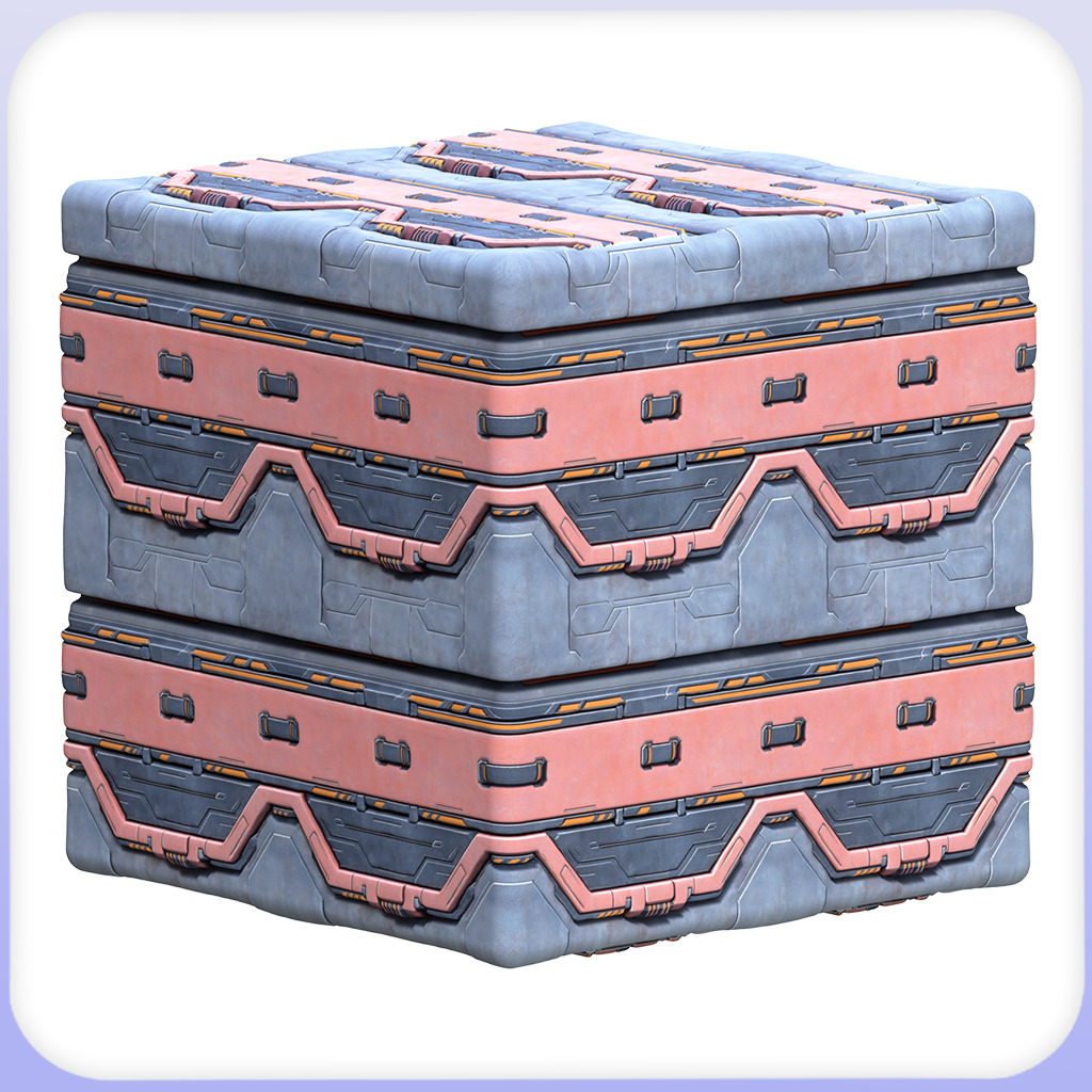 SciFi Seamless Texture Texture_5