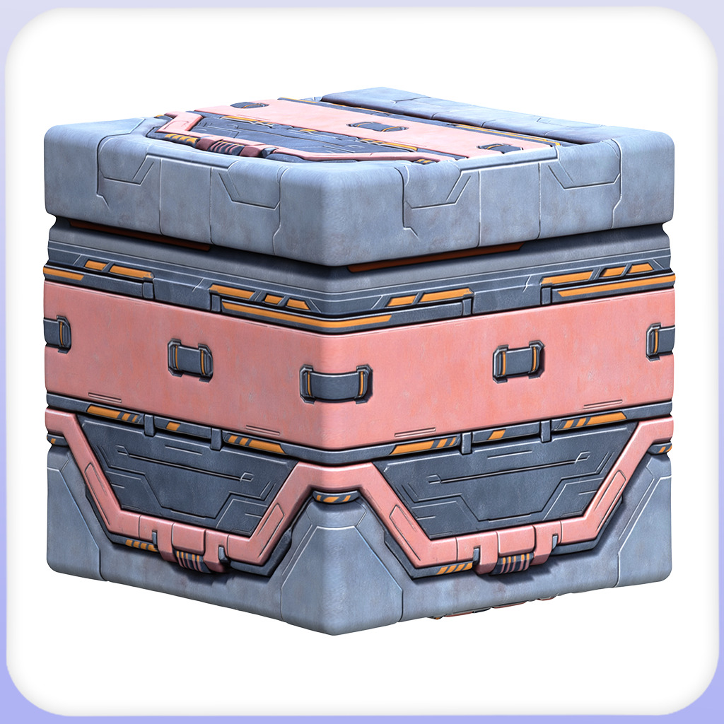 SciFi Seamless Texture Texture_3