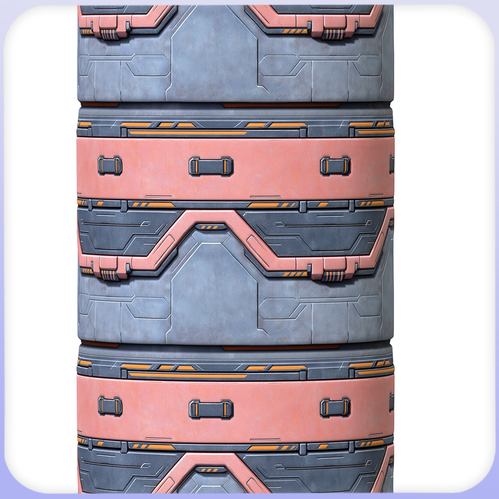 SciFi Seamless Texture Texture_2