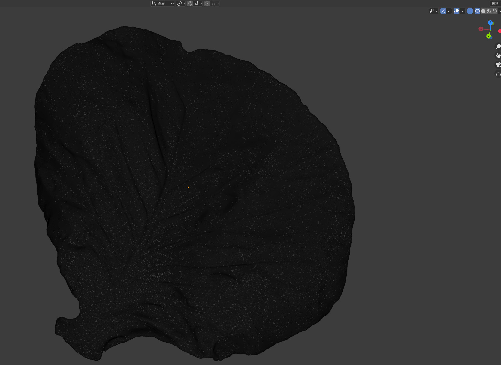 Cabbage leaf printing STL realistic vegetable leaf 3D print model_4