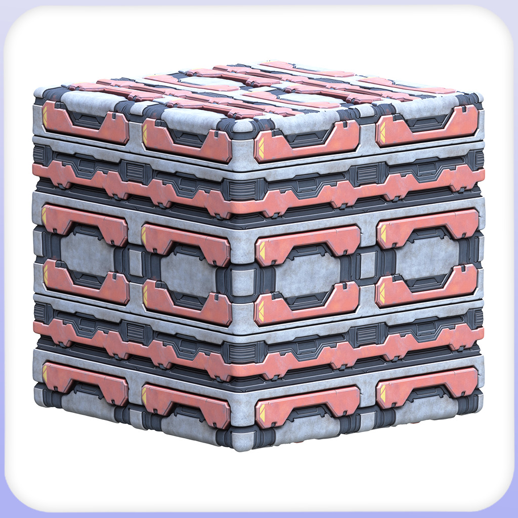 SciFi Seamless Texture Texture_4