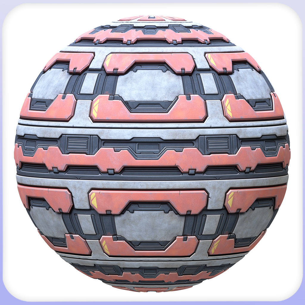 SciFi Seamless Texture Texture_3