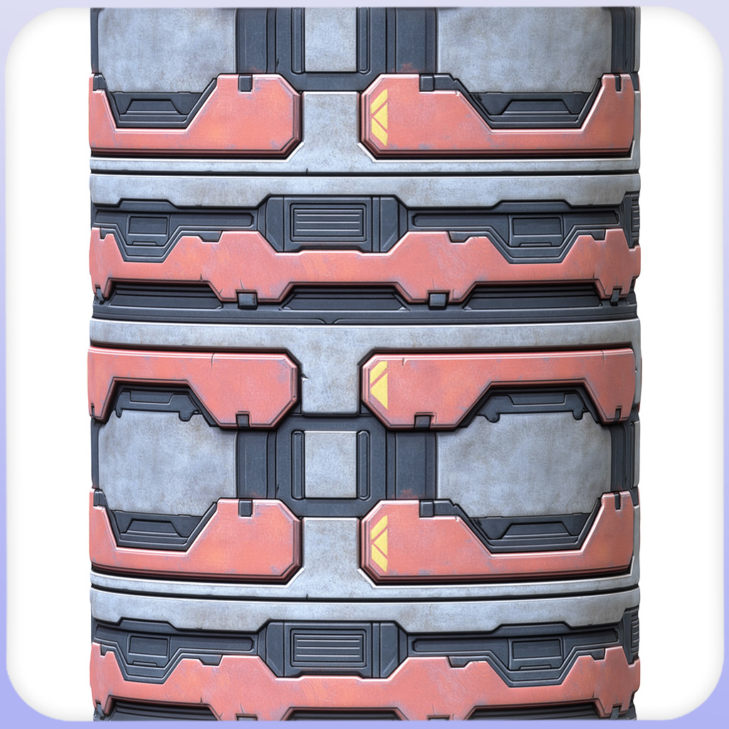 SciFi Seamless Texture Texture_2