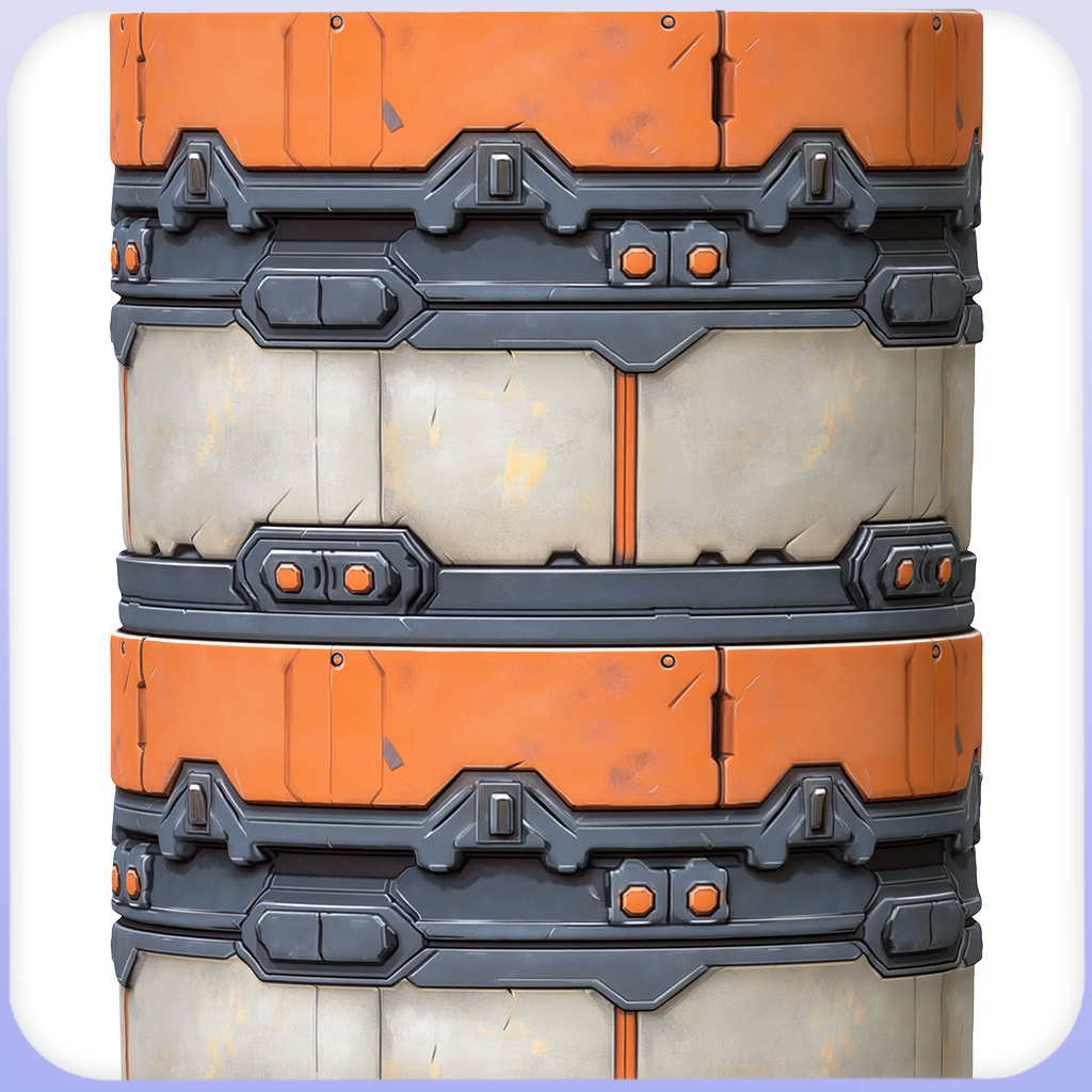 SciFi Seamless Texture Texture_2