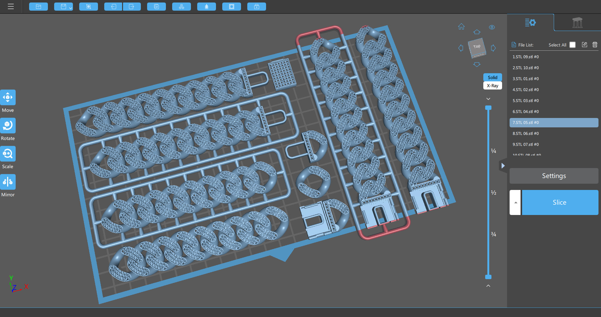 20mm CUBAN LINK CHAIN FOR BRACELETS OR NECKLACE 3D print model_7