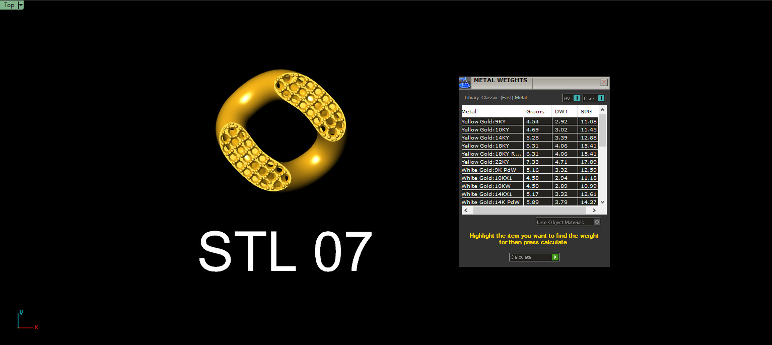 20mm CUBAN LINK CHAIN FOR BRACELETS OR NECKLACE 3D print model_14