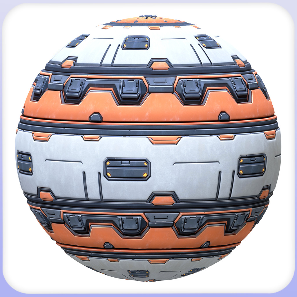 SciFi Seamless Texture Texture_3