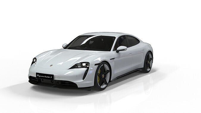 Porsche Taycan TurboS 2020 3D model