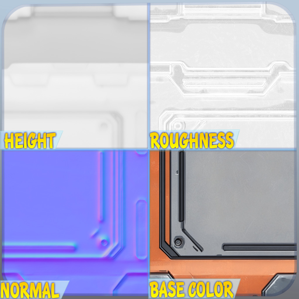 SciFi Seamless Texture Texture_1