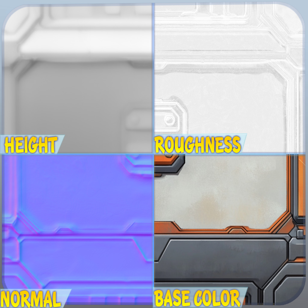  SciFi Seamless Texture Texture_1