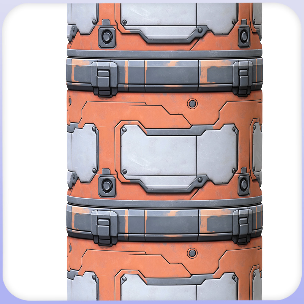 SciFi Seamless Texture Texture_3