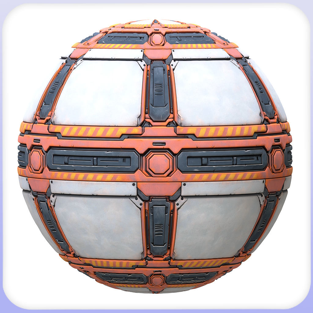 SciFi Seamless Texture Texture_2