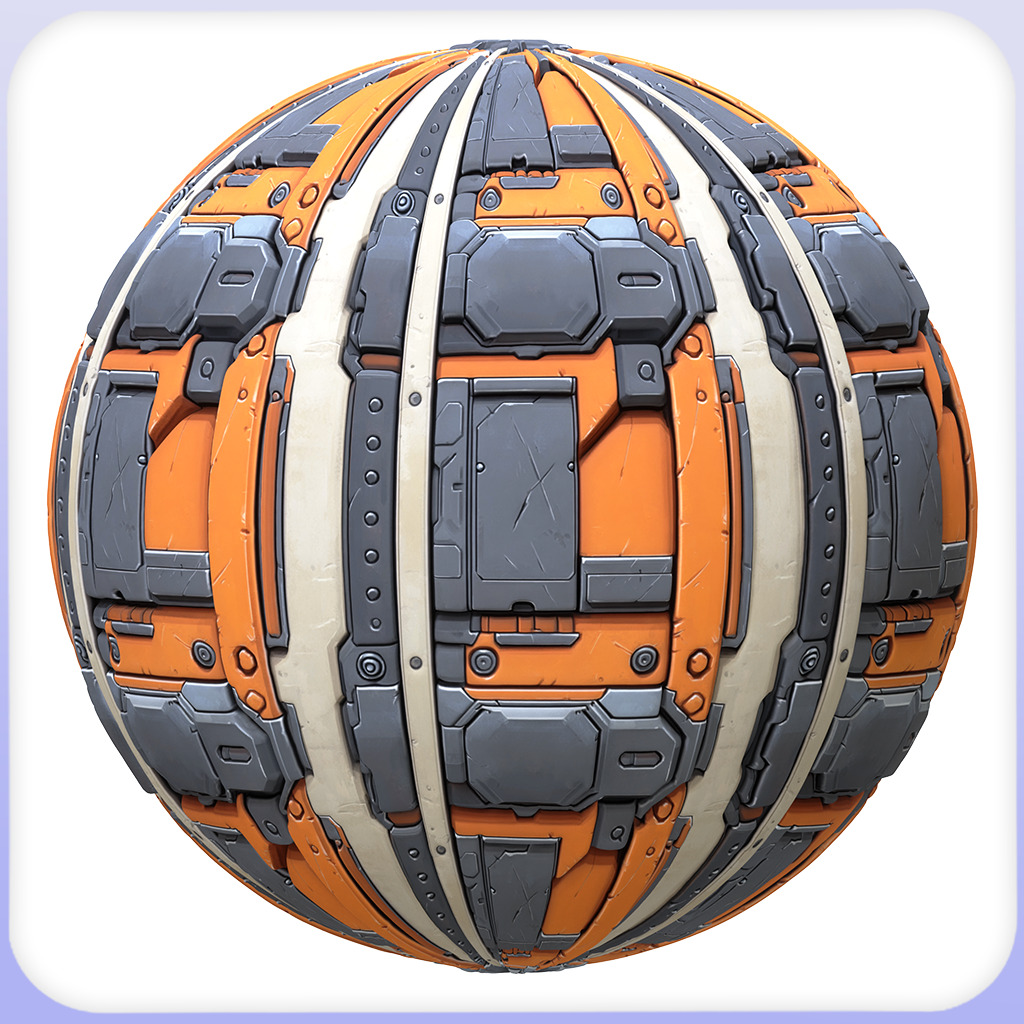 SciFi Seamless Texture Texture_5