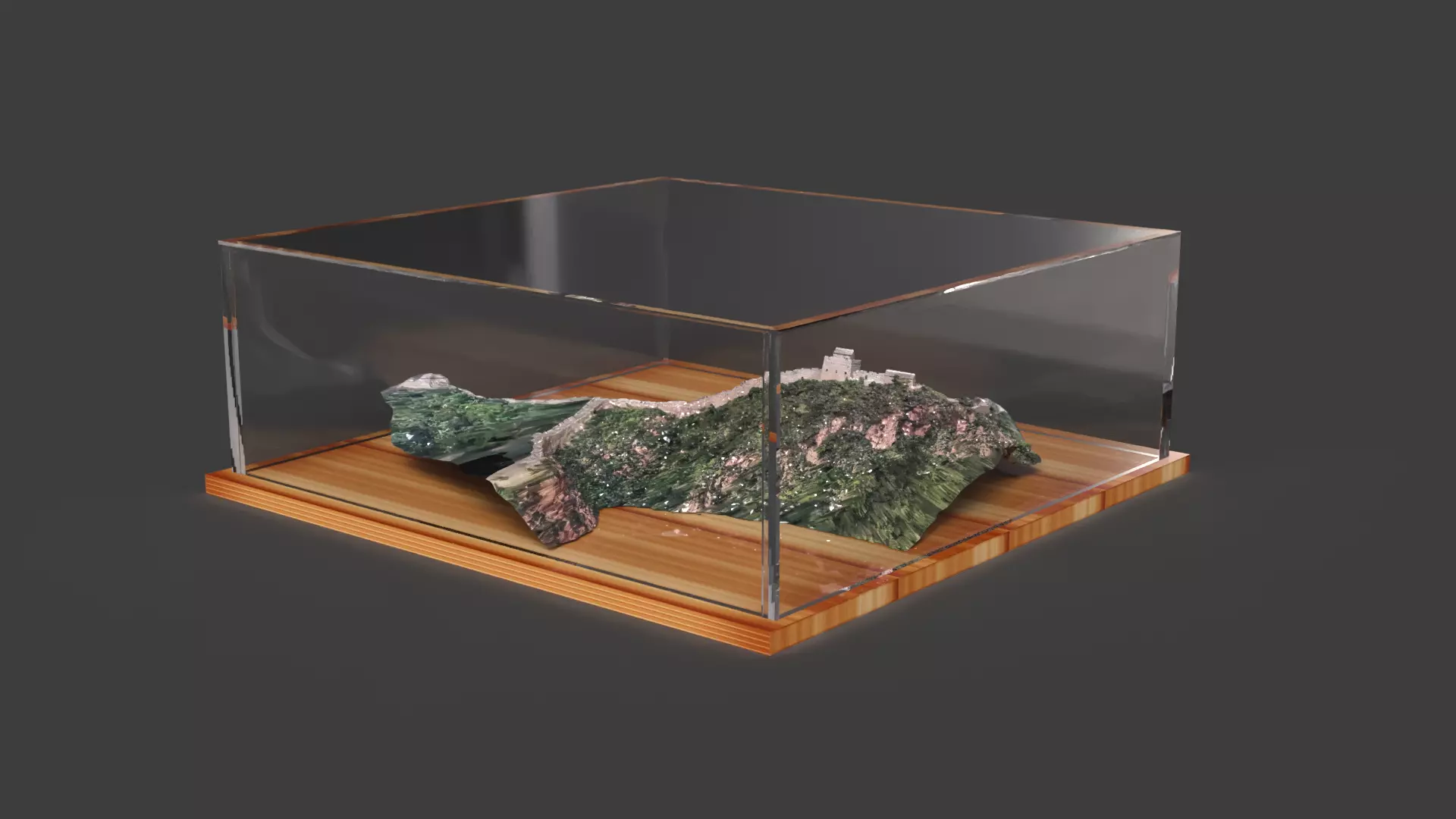 China great wall   3D model_0