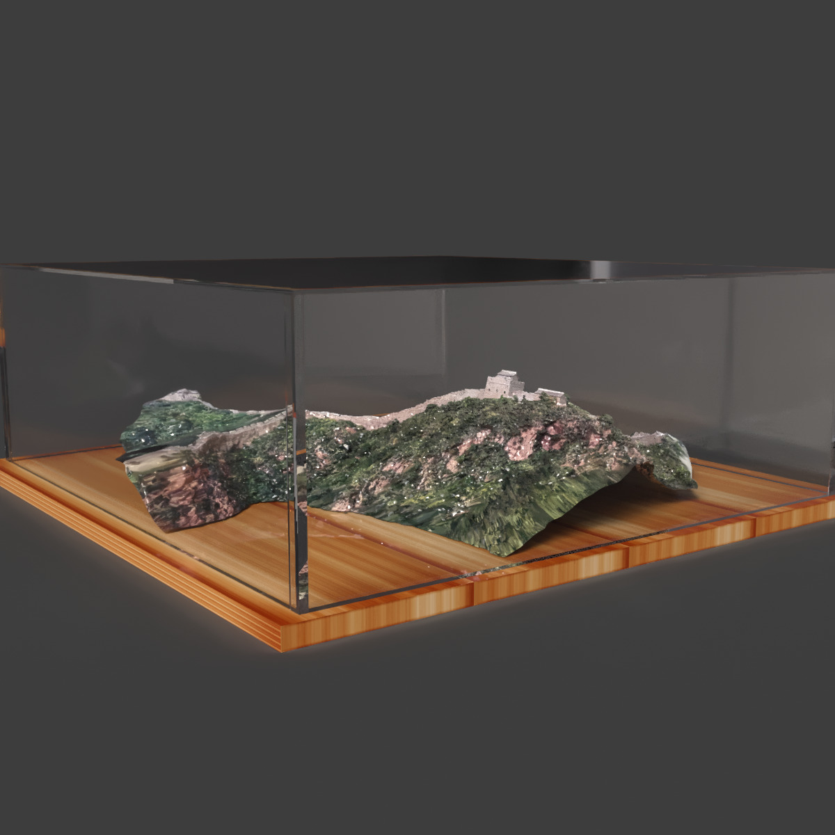 China great wall   3D model_6