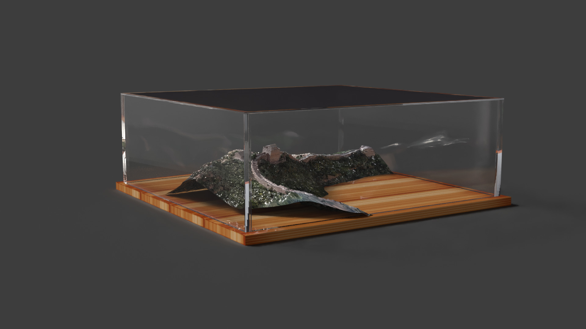 China great wall   3D model_4