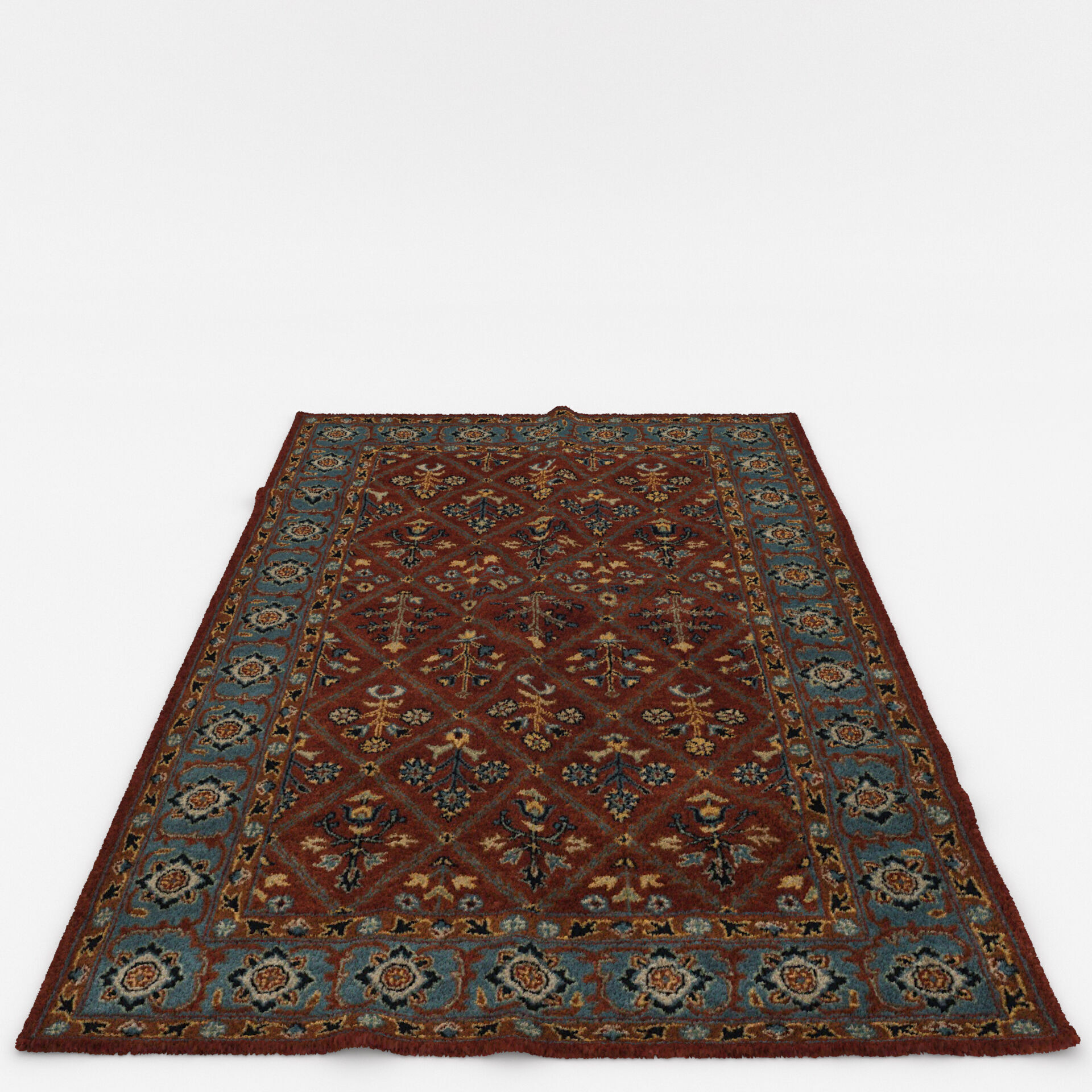 Rugs No 1004 Low-poly 3D model_5