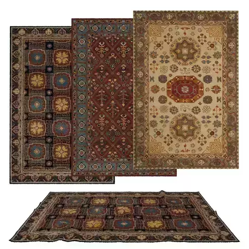 Rugs No 1004 Low-poly 3D model