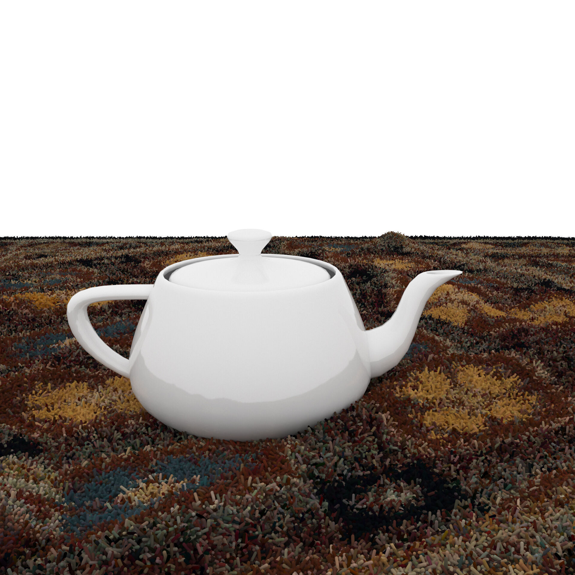 Rugs No 1004 Low-poly 3D model_7