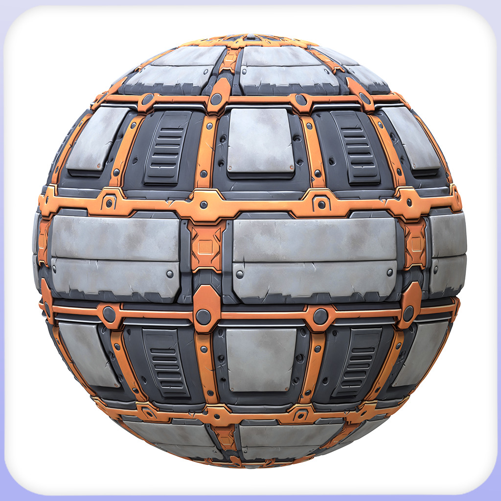 SciFi Seamless Texture Texture_4