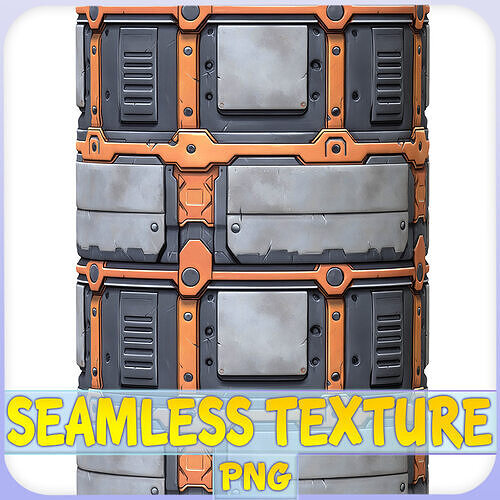 SciFi Seamless Texture Texture