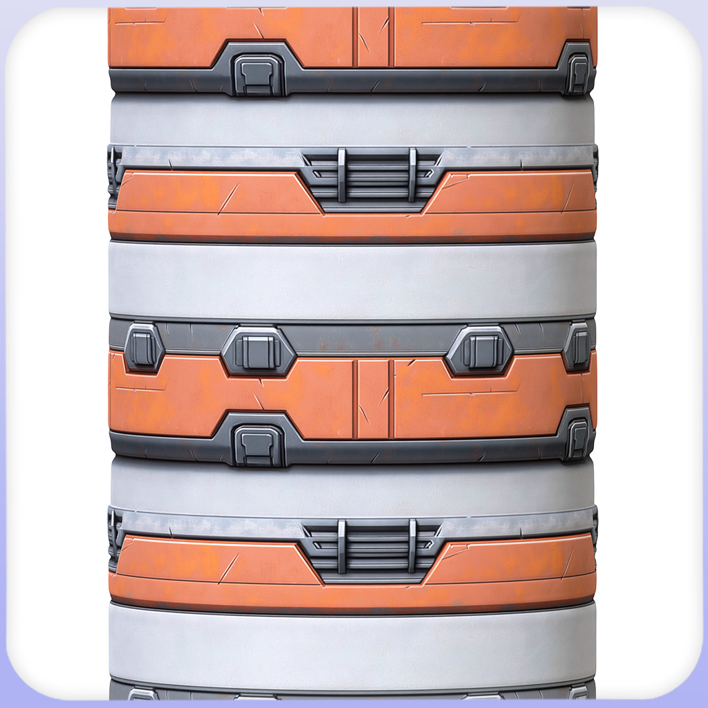 SciFi Seamless Texture Texture_2