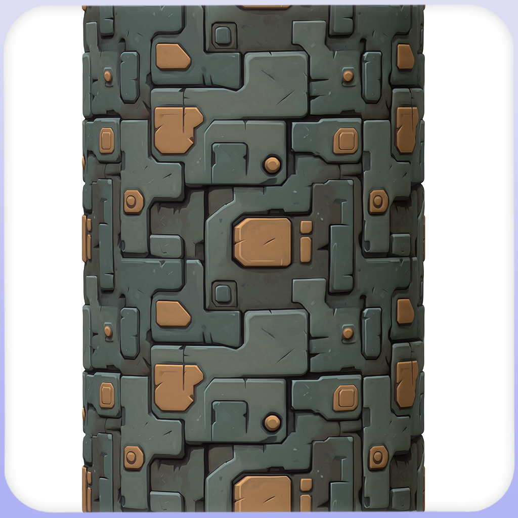 SciFi Seamless Texture Texture_2