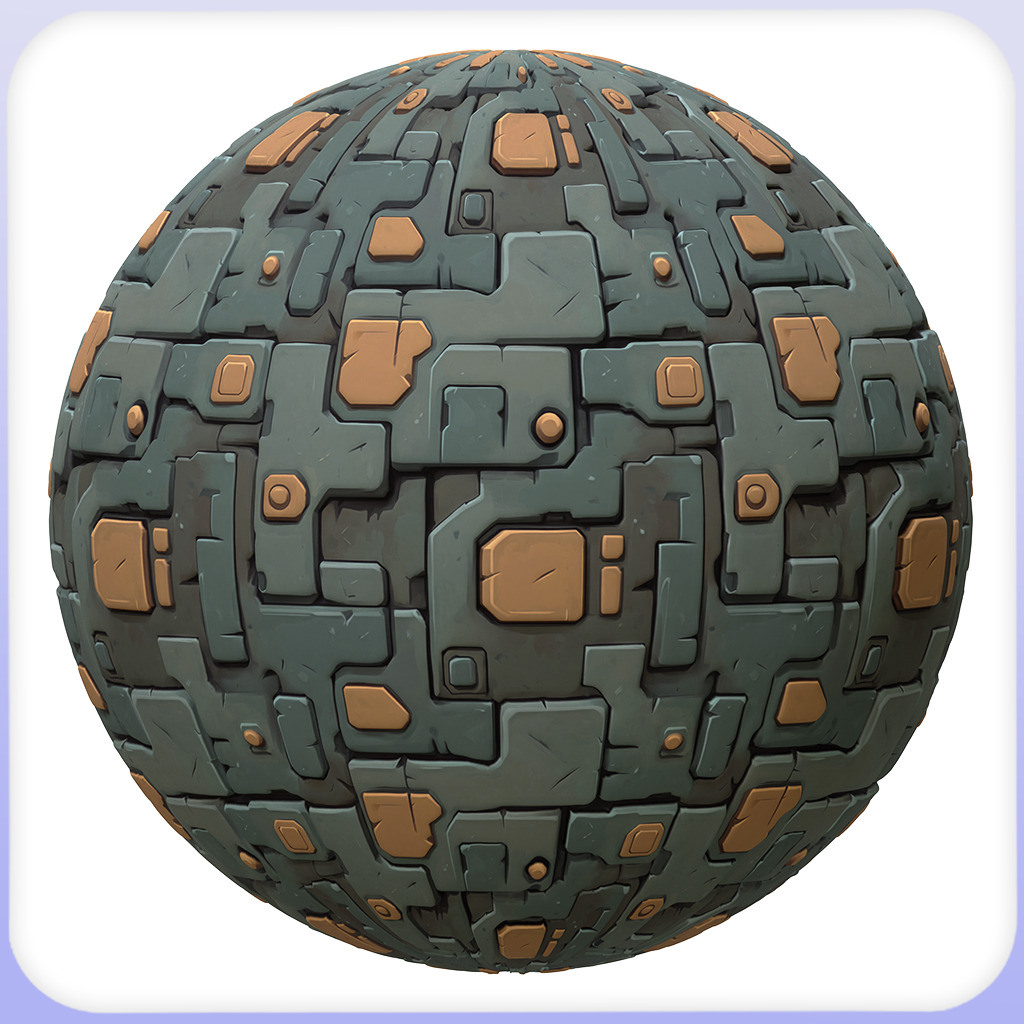 SciFi Seamless Texture Texture_4