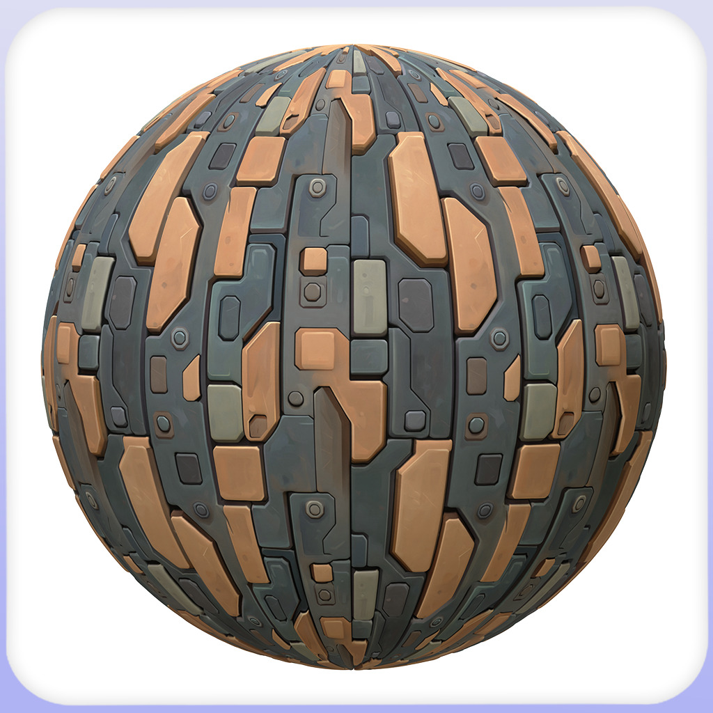 SciFi Seamless Texture Texture_4