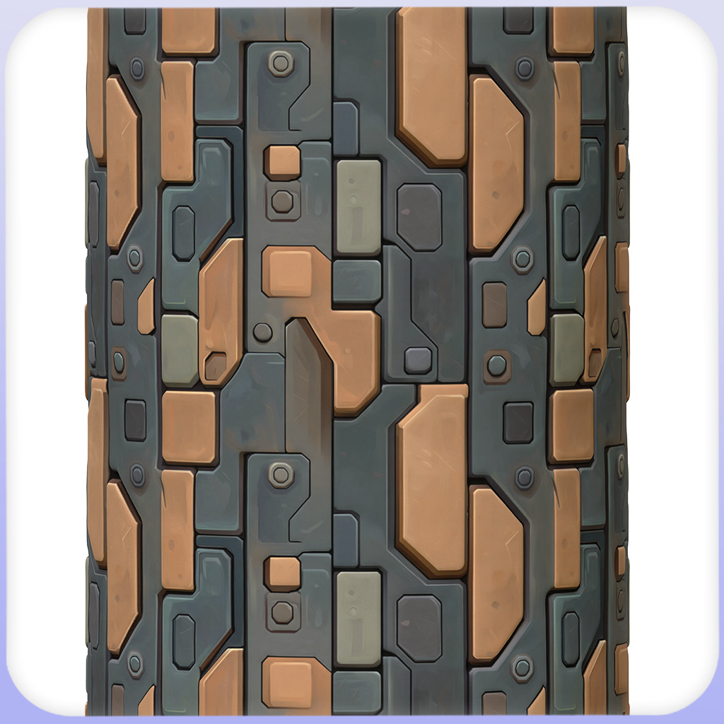 SciFi Seamless Texture Texture_2