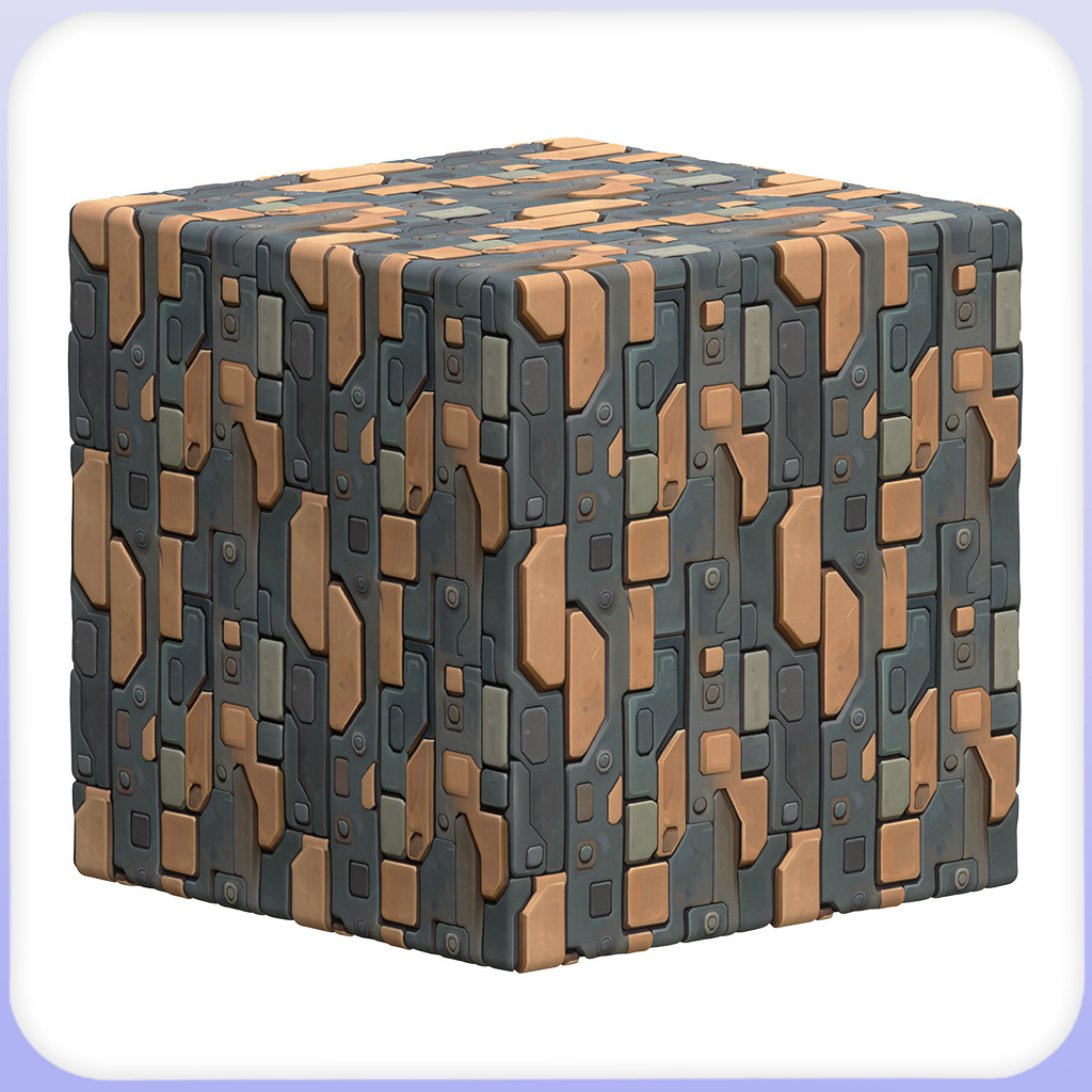 SciFi Seamless Texture Texture_5