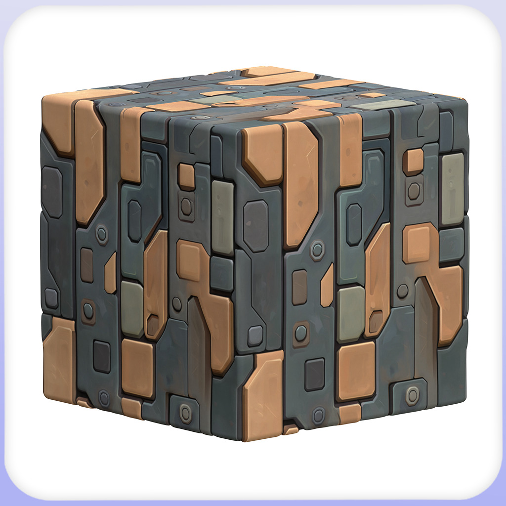 SciFi Seamless Texture Texture_3