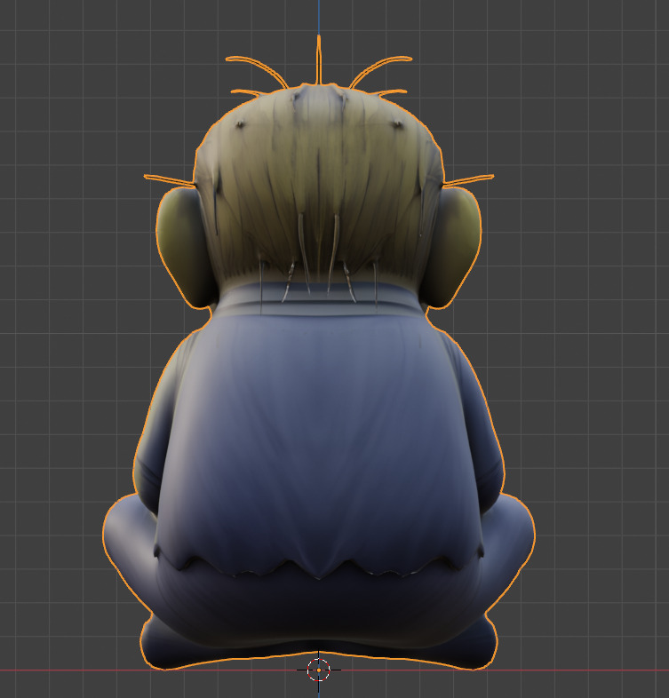 strange characer 3D model_3