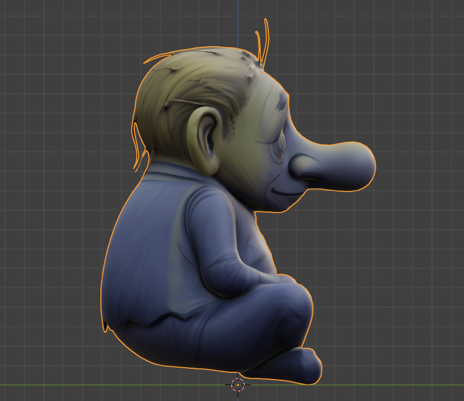 strange characer 3D model_4