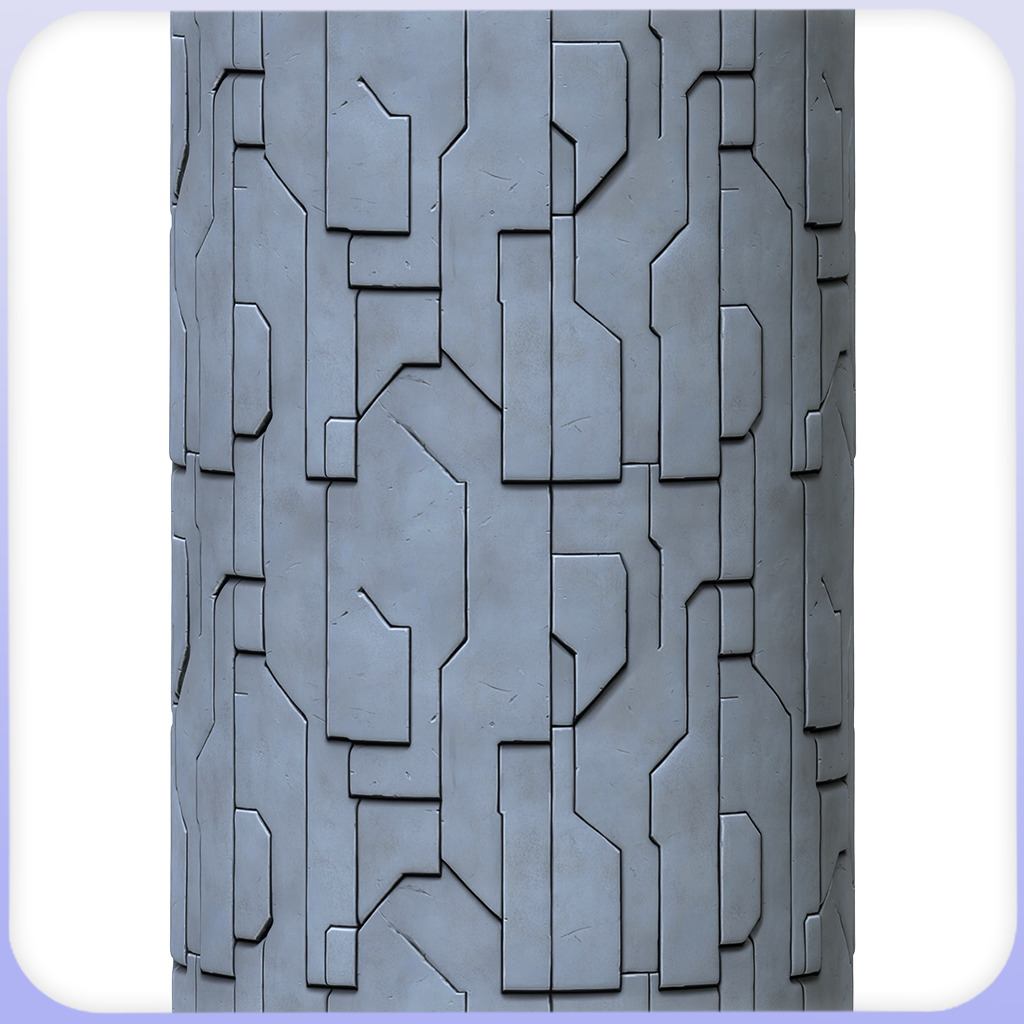  SciFi Seamless Texture Texture_2