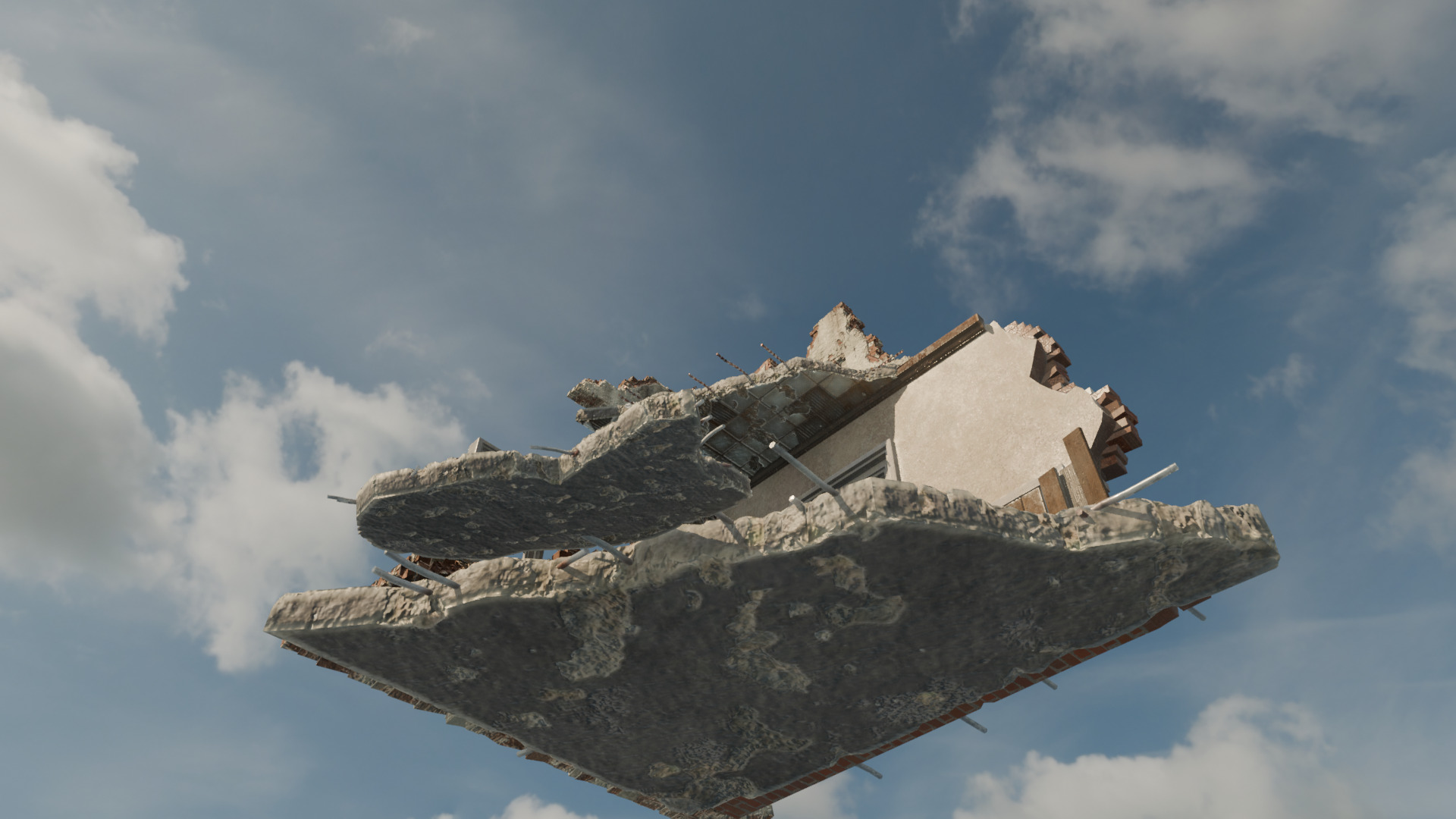 Destruction Pack Low-poly 3D model_3