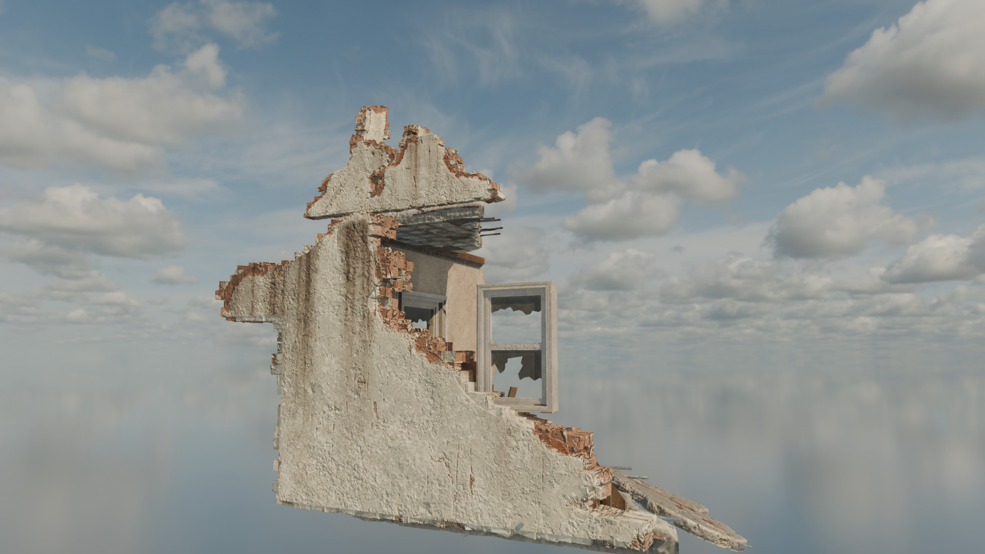 Destruction Pack Low-poly 3D model_4