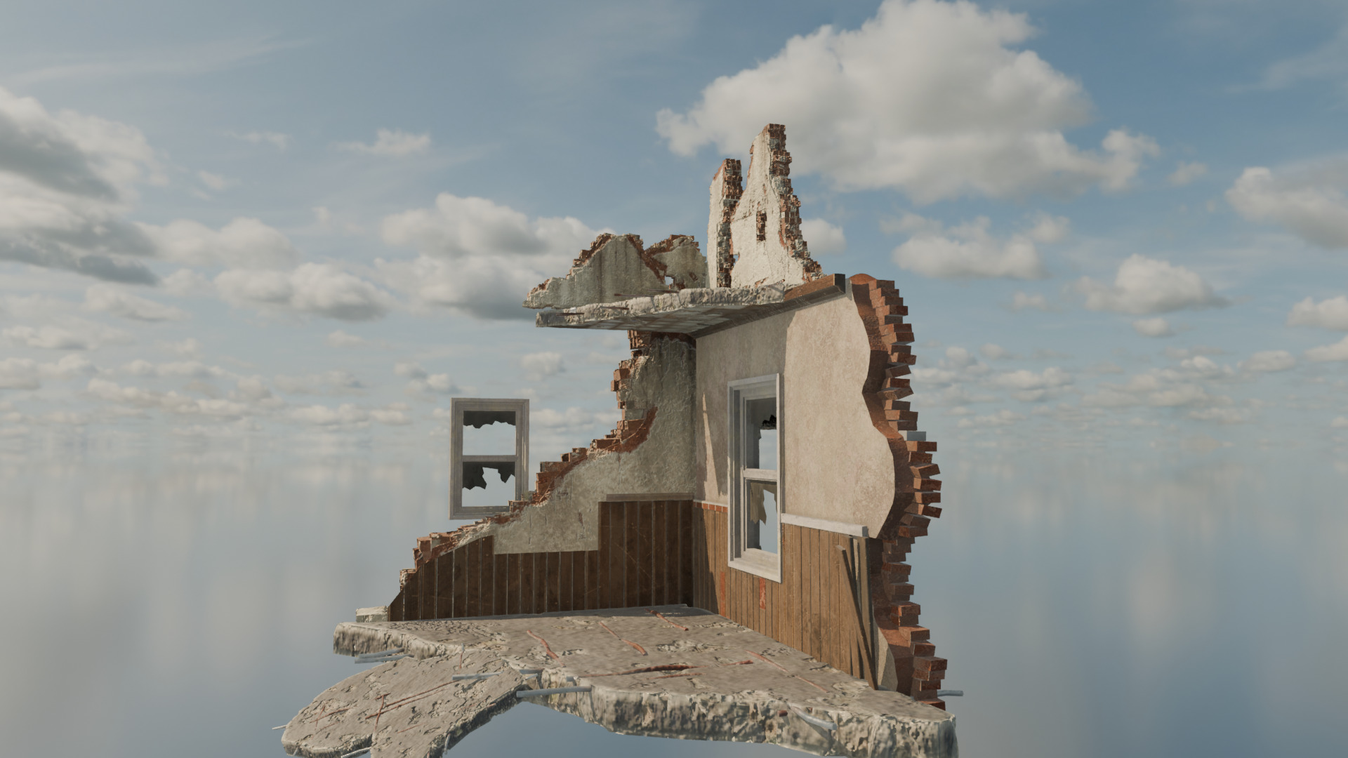 Destruction Pack Low-poly 3D model_2