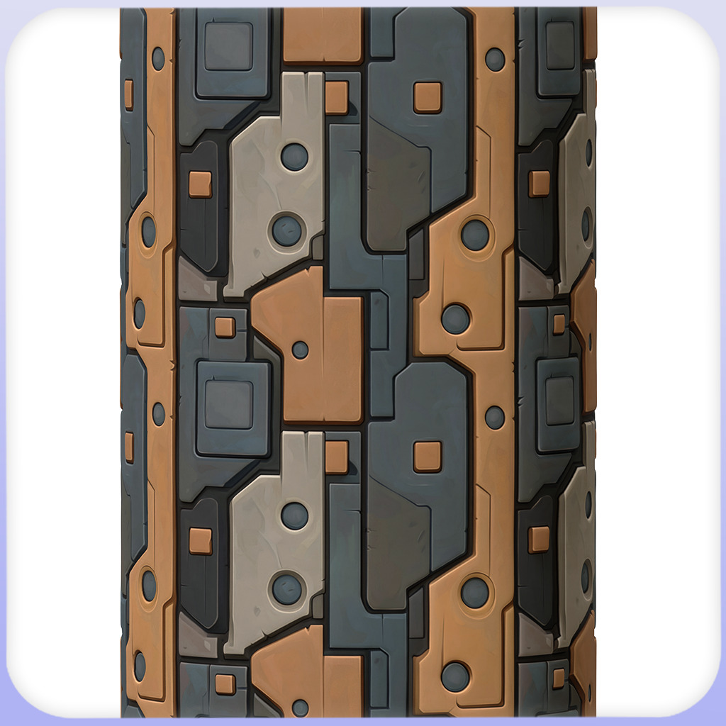 SciFi Seamless Texture Texture_2